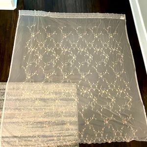 2 Martha Stewart everyday sheer curtains